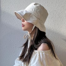 INSA 와이어 바스락 린넨 버킷햇 벙거지모자 햇빛차단 라탄 서핑 선캡 끈조절 모자