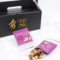 서래푸드 한줌견과 건강채움 프리미엄 30개/50개/100개 선물세트, 30개, 20g