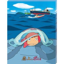 ensky 엔스카이 ATB-27 스튜디오 지브리 벼랑 위의 포뇨 [직소퍼즐 아트 보드 366피스 ( 크기 : 307×237×21mm)], 단일