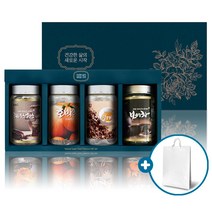 BMS 보이차 티백 헛개차 호박차 히비스커스차 헛개나무 헛개열매 늙은호박 분말 가루 티 물 건강차 선물 세트 효능, 1세트, 보이차+헛개+호박차+히비스커스