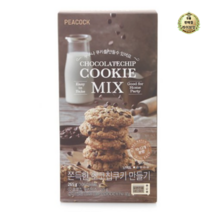 라이브잇 피코크 쫀득한 초코칩쿠키 만들기 쿠키믹스, 13개, 265g