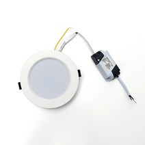 판다LED 4인치 다운라이트 10W KS인증, 전구색(노란빛)