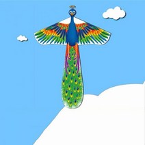 페러글라이딩 장비 체험 가격. 인어유니콘공작드래곤말 연 나일론 연 장난감 비행 연 야외, 1.4m-n4