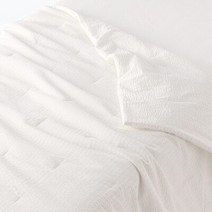 무인양품 MUJI 면 서커 얇은 이불 S JAAV1A3S, 오프 화이트