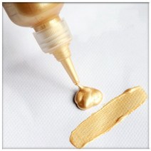 마카쥬물감 운동화 리폼 신발 염색 60ml 아크릴 페인트 골드 페인트 메탈릭 방수 조각상 색칠을 위해 퇴색하지 않음 diy 손 옷 페인트 낙서 안료, 초콜릿