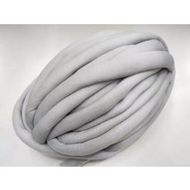 1Roll500g Chunky Blanket Yarn DIY Roving Cotton Soft Knitting Supplies, 01 grey