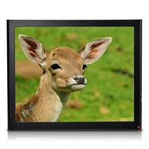 파인포스 프리미엄 17인치 저항 터치스크린 모니터 A타입 LED LCD 듀얼힌지 블랙