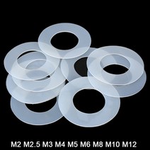 커피머신 가스켓 실리콘 고무 플랫 개스킷 나사 배관 수도꼭지 씰 방수 씰링, 77 6x12x1mm