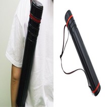 원통형 플라스틱 어깨끈 잠금형 미술 화구통