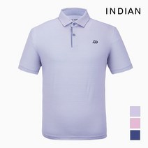 [INDIAN] 멀티 패턴 에리형 반팔 티셔츠_MITASXM3221