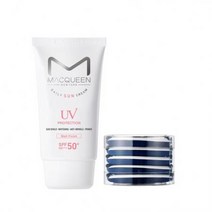맥퀸뉴욕 UV 데일리 매트선크림 50g SPF 50+ PA+++ +루비셀 퍼프 5p SET, 1세트, one option