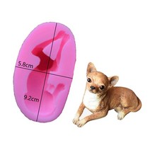 천연비누 만들기 수제비누 비누틀 실리콘 몰드 3d 개 금형 케이크 초콜릿 금형 강아지 강아지 금형 촛불 금형 동물 금형 베이킹 금형, 1호