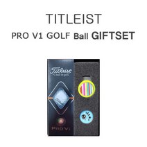 [타이틀리스트] [에이앤와이] 2019 PRO V1 3구 + 피치픽스 햇클립 세트