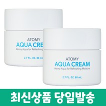 애터미 아쿠아 수분 크림 80ml, 2개