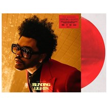 더 위켄드 The Weeknd LP Blinding Lights Red Single UO 블라인딩 라이츠 레드 싱글 바이늘 바이닐