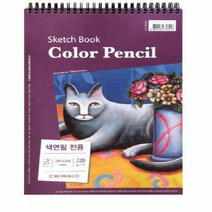 세르지오 색연필 전용스케치북(A4 25매), 단품, 단품