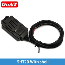 온도 센서 스마트 디지털 습도/온도 트랜스미터 Sht20 모듈 정밀 및 습도 모니터링 산업용 Modbus RS485, [01] Shell and board