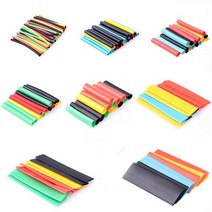164pcs 열 수축 튜브 모듬 된 폴리올레핀 절연 슬리브 와이어 케이블, 01 Clear