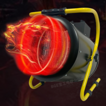 파워 열풍기 하우스 공장 열풍기 팬히터 순환 난방, 5KW/220V