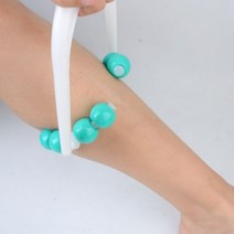 다리근육푸는도구 손잡이형 근막이완 종아리마사지롤러
