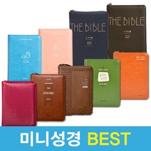 예쁜 미니 개역개정 성경책 베스트 휴대용 작은 성경, 서회 포커스 특미니 코럴핑크 461001