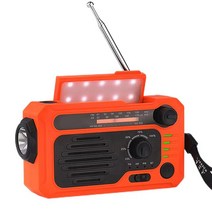 캠핑용 배터리 다이팩토리파워뱅크 에코플로우파워뱅크 휴대용 비상 라디오 보조 배터리 USB 블루투스 호, CHINA, 01 Orange Red