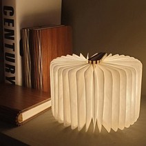 헤호 책조명 책무드등 북스타일 LED 북라이트 북램프 무드등, 레드(대)