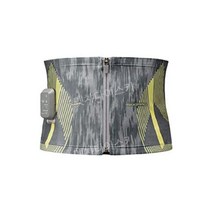 SIXPAD EMS 파워슈트 코어 벨트 복근 홈트레이닝 저주파운동기구 복부 패드 트레이닝, 회색, L