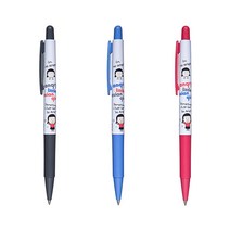 제노 앵그리 리틀걸 볼펜 노크식 유성펜 0.5mm 1타12입, 적