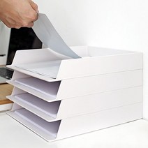 A4용지 인쇄지 이면지 복사지 라벨지 트레이 보관 오피스정리 사무실정리 정리용품 _ 2023895EA, 쿠팡 본상품선택