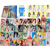 아이돌-트와이스ITZY 포토카드 55 개/세트 BP aspa IVE Kep1er 레드 벨벳 로모 카드 스테이크 포토 앨범, [10] Kep1er