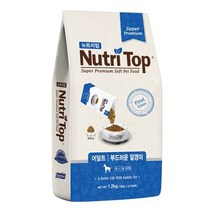 뉴트리탑 습식 소프트사료 1.2kg 어덜트 시니어 퍼피 면역