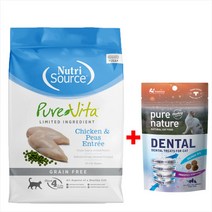 퓨어비타 캣 치킨 그레인프리 유산균 설사예방 고양이 사료 + 고급간식, 6. 캣 치킨 6.8kg(단품)