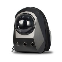 러버블리펫 반려동물 투명 우주선 백팩 3가지색상, 핑크