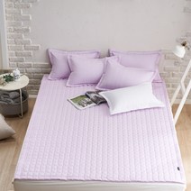 코지 아사 60수 순면 침대패드 바이올렛 SS Q LK EK, EK 패드, 패드 밴드 추가