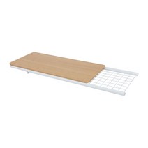 까사마루 세탁기 전용 MDF 선반, 색상:블랙