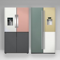 냉장고 셀프 리폼 시공 단색 시트지 인테리어필름, 03. 퀸하우징 아이보리 SQ303(10cm)