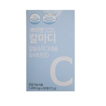 쁘띠앤칼마디 1개월 60정 칼슘 마그네슘 비타민D