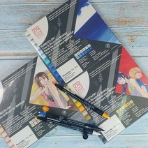 지그 쿠레컬러 Fine Brush 마카 12색 애니메이션 만화마카 애니메이션마카 브러쉬마카 펜 신한마카 ansrndydvna602, &Flash Neutral Tones 12색&