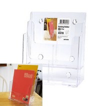 카탈로그꽂이 A4 2단 카다로그스탠드 책진열대