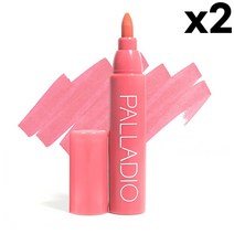 Palladio Pinky 팔라디오 립 스테인 마커 LIS01 핑키 3ml 2팩, 1개, 기본