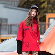 아노락 바람막이 방풍 방한 봄 가을 복고 풀오버 새로운 남성 유니섹스 아노락 탑 27