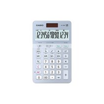 카시오 계산기 JS-40B 블루메탈 TAX 일반계산기
