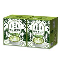 흑원당 말차 밀크티 15g x 10T 2팩, 20개, 2개