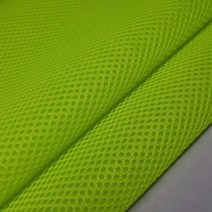 보자기천 샌드위치 메쉬 세 레이어 3d 샌드위치 메쉬 패브릭 탄성 메쉬 에어 침대 패브릭 소파 신발 원료, 형광 녹색, 1야드