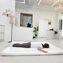 시원한 아이스 쿨 토퍼 매트 매트리스 여름 이불 패드 차박 캠핑, 다크그레이