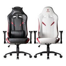 제닉스 제로드 MC01 컴퓨터 게이밍의자, 화이트CHAIR, 제로드의자:화이트CHAIR