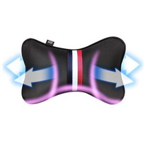벤츠s63 목쿠션 메모리폼쿠션 목보호 목베개 헤드레스트 목받침 카쿠션 극세사 가죽, 01.넥가드 블랙