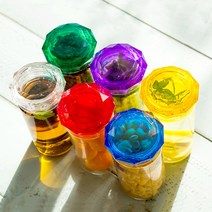 패트 크리스탈캡 마이보틀 투명 워터 물병 물통 350ml 500ml, 옐로우, 500ml패트