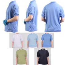 땀흡수 증발 쾌적착용 반팔 위생복 티셔츠 농산물가공공장 추천, M, 화이트